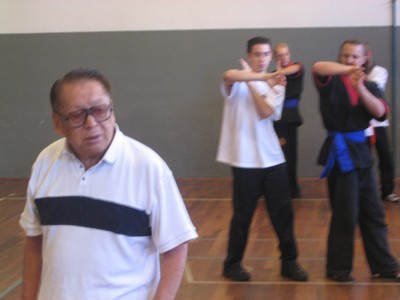 Sigung Wang Kiu bij seminar